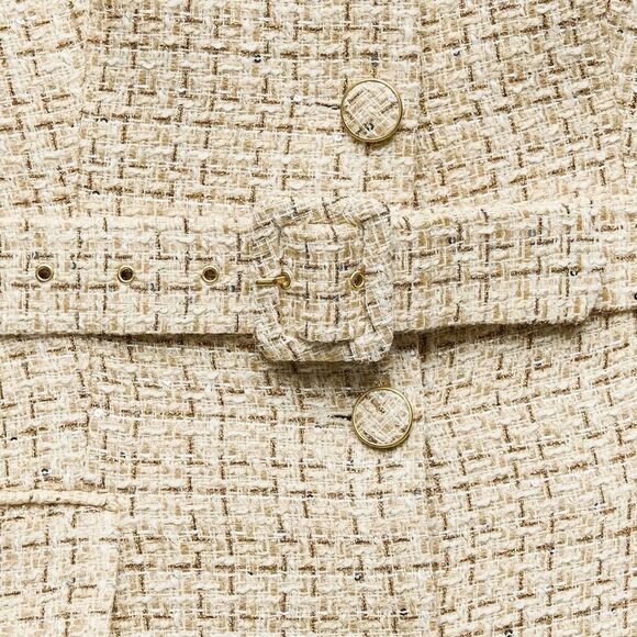 NWT ZARA Structured vest Bust 13 Inch Laying Flat Waist 12 Incn Flat - Picture 12 of 16